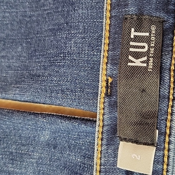 Kut From The Kloth Elizabeth Fab Ab Straight Leg US 2 - Picture 12 of 14